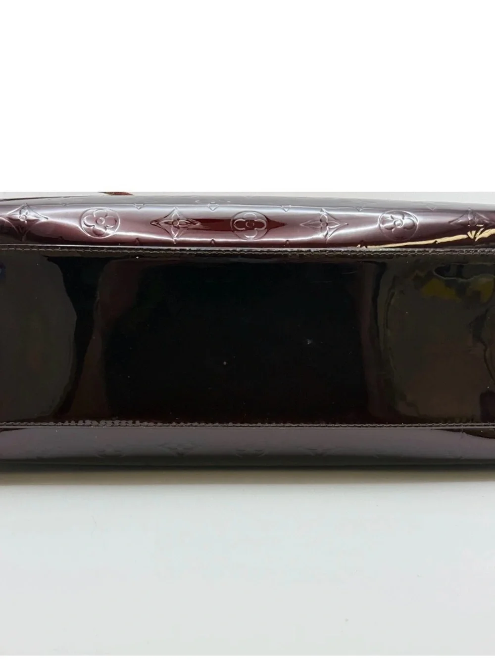 Louis Vuitton Burgundy Vernis Brea bag Charms not included